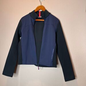 G/FORE scuba knot panels knit thick material one of a kind zip up golf